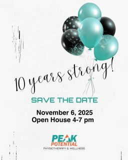🎉 Congratulations to @peakpotentialpt on celebrating 10 amazing years at their Collierville location!
Join the celebration at their Open House on November 6th, 4–7 PM — enjoy delicious food, fun prizes, and a few healthy surprises!
Here’s to a decade of helping people move, feel, and live better. 💪✨
#PeakPotential #Congrats #PhysicalTherapy #PT #PerformPracticeSolutions #10YearsStrong