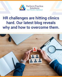 Running a clinic today means juggling more than patient care—staffing, turnover, and admin work can drain your time and energy.

Our latest blog breaks down how HR challenges are becoming ground zero for clinic owners—and what you can do to overcome them.
From virtual staffing to smarter billing and front-desk training, learn how to simplify operations and get back to what matters most: your patients.

🔗 Read the full article on our blog: The Growing Human Resource Burden in Healthcare Clinics—and How to Overcome It
Check at PerformPracticeSolutions.com

#PerformPracticeSolutions #HealthcareConsulting #HealthcareInnovation #ClinicManagement #TherapyProfessionals #PracticeManagement #HealthcareHR #ClinicOwners #BillingSolutions #VirtualStaffing #PracticeGrowth #HR
